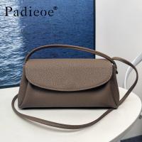 ราคา PADIEOE Womens Bag 2024 new womens bag Tote Bag Leather Commuter bag Dumpling bag Shoulder Bag Crossbody Bag Elephant Grey womens compact bag (21452210536)