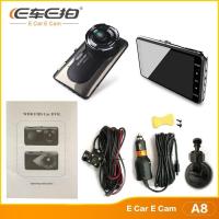 ราคา E Car E Cam กล้องติดรถยนต์A8 กล้องหน้า กล้องหลัง จอ 4 นิ้ว กล้องติดรถยนต์ หน้า หลัง รุ่น A8 FHD WDR 170º (19591923560)