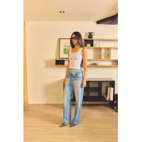 ราคา TGDA CO กางเกงยีนส์เอวต่ำ Body Girl รุ่น Townhome Denim (21462896875)