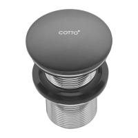 Cotto สะดืออ่างล้างหน้าแบบกด(ไม่มีรูน้ำล้น) รุ่น Waste CT665N(HM)