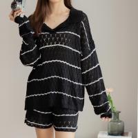 ราคา Avocado ชุดเช็ต เสื้อแขนยาว กางเกงขาสั้น ไหมพรม รุ่น Jelly bean crochet set avocado simplewear (22211139044)