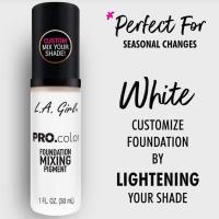 ราคา L A LA GIRL PRO color Mixing Pigment Tint and Foundation (20663044485)