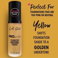 ราคา L A LA GIRL PRO color Mixing Pigment Tint and Foundation (20663044486)