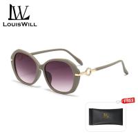 ราคา LouisWill แว่นกันแดดของผู้หญิงแว่นกันแดดกรอบใหญ่เพชรชุดแว่นกันแดดป้องกันรังสียูวีวินเทจ O Versize แว่นกันแดดหญิงแว่นตาอาทิตย์แว่นตาแว่นกันแดดสำหรับกลางแจ้งเดินทางขับรถ (22202972098)