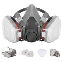 ราคา 3M หน้ากากกันสารเคมี รุ่น 6200 ขนาดกลาง พร้อมตลับกรอง 6001 ฟิลเตอร์ 5N11 ฝาครอบ 501ของแท้ 100 (22268949452)