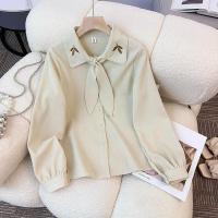 ราคา เสื้อเชิ้ตผ้าลูกฟูกสำหรับผู้หญิงเสื้อแขนยาวอเนกประสงค์ปักลายเสื้อเชิ้ตแฟชั่นผ้าลูกฟูกหูกระต่ายดีไซน์ฤดูใบไม้ร่วงและฤดูหนาว (20668399360)