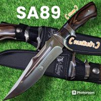 ราคา อุปกรณ์เดินป่า มีดพก มีดใบตาย มีดเดินป่า รุ่นSA89เลส USA แบบพกพาพร้อมจัดส่ง 31cm (21755174122)