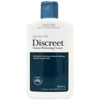 ราคา จัดส่งทันที ครีมแต่งผมดำเรสโตเรีย 250 มล Restoria Discreet Colour Restoring Cream 250 ml (22074363593)