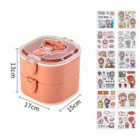 ราคา ปิ่นโตใส่อาหาร ปิ่นโตไมโครเวฟ ปิ่นโตทรงสี่เหลี่ยม ปิ่นโต 2 3 ชั้น พร้อมช้อนในตัว (15994169993)