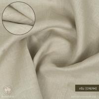 ราคา ผ้าพรีเมี่ยมลินิน ผ้าลินินแท้ Premium Linen LINEN100 Fabrics รุ่นบาง 180กรัม เหมาะสำหรับทำเสื้อ หน้ากว้าง55 56นิ้ว ผ้าหลา ผ้าเมตร (12440037602)