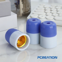 ราคา ทนทาน ไม่แตกง่าย PCREATION E27 ขั้วไฟเพดาน ขั้วไฟ e27 ขั้วห้อยไฟเพดาน (22177779453)