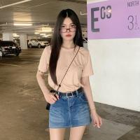 ราคา SpinnyHouse เสื้อยืดคอกลม ผ้าคอตตอน ยืดไม่ย้วย ไม่หดไม่ต้องรีด BASIC STYLE ใส่ได้ทั้งชายหญิง รุ่น เสื้อ Yuedyun (22335823914)