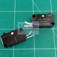 ราคา สวิทช์ OMRON ไมโครสวิทช์ Micro Switch 2 ขา 1NO 15A 250V ของแท้ V 15 9A5 OMRON 1 ตัว (19065493573)
