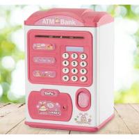 ราคา กระปุกออมสิน ตู้เซฟ ออมสิน ATM ดูดแบงค์อัตโนมัต กระปุกออมสินตู้เซฟ มีรหัสสามารถสแกนลายนิ้วมือ มีเสียงเพลง (21947600771)