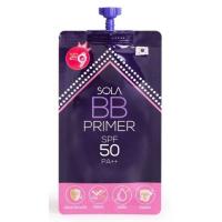ราคา 6ซอง กล่อง Sola Cushion Ultra Matte SPF50PA Sola BB Primer Sola SPF50PA Sola Blue Bubble Whitening Serum โซลา (21370621317)
