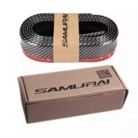 ราคา Samurai ลิ้นยางกันกระแทก ลิ้นยางซามูไร กาว 3M สีเคฟล่าดำ ยาง EPDM แท้100 ความยาว 2 5 เมตร สีแคพล่า ดำ (3042704313)