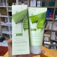 ราคา สินค้าเกาหลี Teresia Aloe Vera Soothing Cleansing Foam 150 g โฟมล้างหน้าหว่านหางจระเข้ (22261156015)