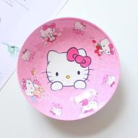 ราคา พร้อมส่ง ชามเมลามีน 8นิ้ว ลายการ์ตูน คิตตี้ มายเมโลดี้ Bluerubystore (19616012727)