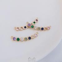 ราคา แขนเสื้อทรงกลมรูปหัวใจและลูกพีชรูปดาวห้าแฉกเคลือบทอง14K แกนโค้งสองชั้นแขวนจี้สร้อยคอจี้โซ่ไหปลาร้า Diy (20891877967)