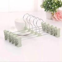 ราคา As Well As 1 แพค 10 ชิ้น ไม้แขวนเสื้อแบบมีที่หนีบในตัว ไม้แขวนเสื้อ มีที่หนีบ ไม้หนีบกางเกง ไม้หนีบผ้า มีให้เลือก 4 สี (7732689776)