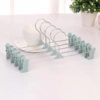 ราคา As Well As 1 แพค 10 ชิ้น ไม้แขวนเสื้อแบบมีที่หนีบในตัว ไม้แขวนเสื้อ มีที่หนีบ ไม้หนีบกางเกง ไม้หนีบผ้า มีให้เลือก 4 สี (7732689777)