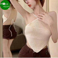 ราคา MQzz4289 เสื้อไหมพรมผูกหลัง เซ็กซี่ โชว์หลังสวย Freesize (21829491032)