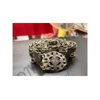 ราคา เข็มขัดงานไทยแท้100 เข็มขัดเงินดอกพิกุลตัน ขนาดประมาณ 44 นิ้ว (22101394145)