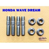 ราคา REAR SPROCKET NUT SET Fit For HONDA WAVE100 WAVE110 WAVE125 WAVE110i DREAM ชุดน็อตสเตอร์หลัง (20051307415)