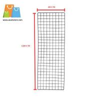 ราคา ตะแกรง ชุบขาว ชุบดำ ตะแกรงอเนกประสงค์ แขวนโชว์สินค้า ตะแกรงขายสินค้า (21956894381)