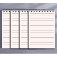 ราคา สมุดโน้ตสันห่วงด้านบนขนาดA6A5และB5มี3แบบ เส้นแนวนอน เส้นกริดและพื้นว่าง ปกพลาสติกขาวขุ่น จำนวน80หน้า (21520290665)