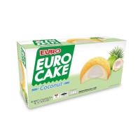 ราคา Euro ยูโร่เค้ก คัสตาร์ดเค้ก ยกกล่อง 12 ห่อ คัสตาร์ด รสชาติมะพร้าว อาหารว่าง ยูโร่ ขนม ย (22152189922)