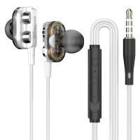 ราคา Sensaura หูฟังมีสายหูฟังชนิด In Ear3 5Mm หูฟัง HiFi เสียงสเตอริโอเบสไม่มีเสียงรบกวนหูฟังควบคุมระดับเสียงชุดหูฟังพร้อมไมโครโฟนสำหรับโทรศัพท์มือถือ iPhone Xiaomi แล็ปท็อป MP4 (20833239241)