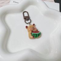 ราคา น่ารัก พวงกุญแจKapibala Keyfob การ์ตูนปักเป้าขนาดเล็กจี้กระเป๋านักเรียนจี้ (21618892146)