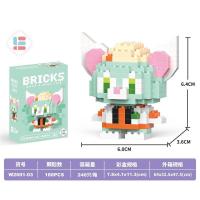 ราคา เลโก้นาโน เลโก้ตัวต่อการ์ตูนน่ารัก ตัวต่อ เลโก้ บล็อกตัวต่อเลโก้จิ๋ว DIY 3D เลโก้การ์ตูน ของขวัญวันเกิด พร้อมส่งจากไทย (22093267250)