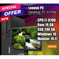 ราคา คอมพิวเตอร์ตั้งโต๊ะ Lenovo ThinkCentre M720s Gen8 ของใหม่ (16053265179)