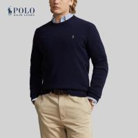 ราคา Polo Ralph Lauren เสื้อกันหนาวผู้ชาย Wool Cashmere Crewneck Sweater รุ่น MNPOSWE16821800 สีฟ้า (21956059972)