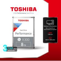 ราคา Toshiba PC HDD 8TB TSB INT 3 5 8TB X300 PC 7200rpm256MB SATA สาย Graphic Adobe etc Internal Harddisk TSB HDWR480UZSVA (21371994687)