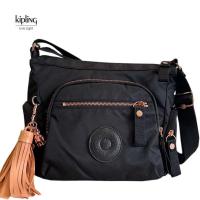 ราคา Kipling Gabbie กระเป๋าสะพายข้างกระเป๋าถือ สร้อยคอจี้รูปลิงฟรี (21987497960)