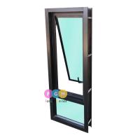 ราคา หน้าต่างบานกระทุ้งเปิดล่างอลูมิเนียมสีดำสีขาว บานกระทุ้งเปิดล่าง ช่องแสงล่าง หน้าต่างอลูมิเนียม ช่องแสง หน้าต่างสำเร็จรูป (13103899301)