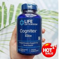 ราคา 30 Sale EXP 12 24 ผลิตภัณฑ์เสริมอาหาร เพื่อสุขภาพสมอง Cognitex Elite 60 Vegetarian Tablets Life Extension (21929981970)