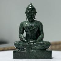 ราคา พระพุทธรูป แกะสลักร พระแก้วมรกต ปางสมาธิ หินเขียวอินเดีย หน้าตัก 5 นิ้ว สูงรวม ฐานเขียง หนา 8 นิ้ว นํ้าหนัก 1 6 กิโลกลัม (22345627588)
