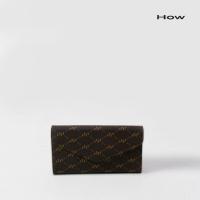 ราคา HOW กระเป๋าสตางค์ รุ่น THWA463VIG กระเป๋าสีน้ำตาลและทริมด้วยหนังสีม่วง (2956022473)