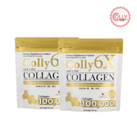 ราคา Colly 6X Collagen 100000 mg คอลลี่ 6 เอ็กซ์ คอลลาเจน (19868975434)