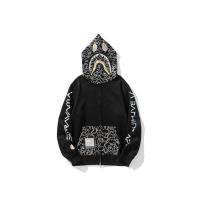 ราคา BAPE X SORAYAMA ลายพรางแจ็คเก็ต Golden Shark Hoodies ขนาดใหญ่ (15005536109)