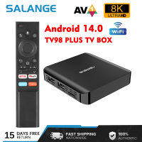 ราคา Salange TV98 Plus Smart TV Box Android 14 H313 1GB 8GB 2GB 16GB AV1 8K Dual WIFI 6 TV98 PLUS TV Set Top Box Media Player TV Box (21803496071)