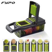 ราคา Fypo 7in 1ที่ตัดผักเครื่องขูดเครื่องหั่นมันฝรั่งเครื่องขูดฝรั่งเศสเครื่องหั่นมันฝรั่งเครื่องฝานแมนโดลินที่ตัดผลไม้แครอทเครื่องปอกมันฝรั่งเครื่องตัดผักที่ขูดชีส (22184046166)