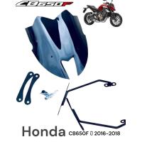 ราคา ชิวหน้า CB300 F CB650 F ทรงยอดนิยม ปี 2016 2017 2018 พร้อมอุปกรณื ติดตั้ง ชิวหนา งานดี ราคาเบาๆ ND (22025661748)