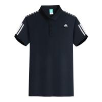 ราคา ERO TOP Adidas เสื้อโปโลธุรกิจของผู้ชายเสื้อยืดลำลองแขนสั้นคอปกกีฬา 1129 (21019310458)