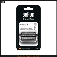 ราคา Braun Series 7 73S Replacement Shaver Head Silver for 70 N1300s 70 N1000s 4200cs Knife Head Knife Net Accessories (21560160107)