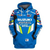 ราคา 2021 Suzuki Racing Team Moto GP Motocross Sweatshirts Outdoor Sports Hoodies Motorcycle Racing Jackets (10387638389)